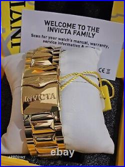 Invicta Russian Diver Gold Plated 15 Year Anniv Limited Ed #197 Mens watch