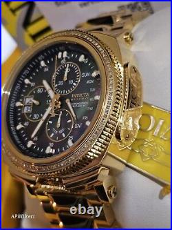 Invicta Russian Diver Gold Plated 15 Year Anniv Limited Ed #197 Mens watch