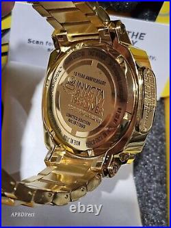 Invicta Russian Diver Gold Plated 15 Year Anniv Limited Ed #197 Mens watch