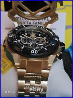 Invicta Russian Diver Gold Plated CAGE Opens Swiss 5050. C mens watch Pro