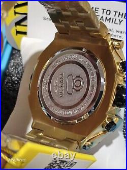 Invicta Russian Diver Gold Plated CAGE Opens Swiss 5050. C mens watch Pro