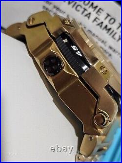 Invicta Russian Diver Gold Plated CAGE Opens Swiss 5050. C mens watch Pro