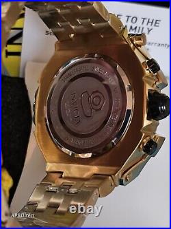 Invicta Russian Diver Gold Plated CAGE Opens Swiss 5050. C mens watch Pro