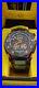 Invicta S1 Rally Automatic Black Blue DUAL HEART Men's Watch DEFECTIVE DATE