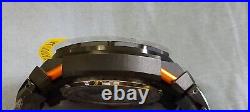 Invicta S1 Rally Automatic Black Blue DUAL HEART Men's Watch DEFECTIVE DATE