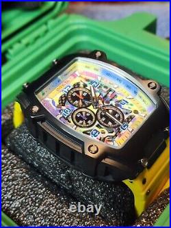 Invicta S1 Rally Diablo Chronograph GUN metal Quartz Men's Watch 42335 Limited E