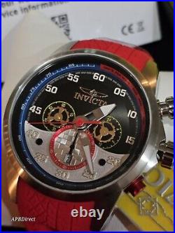 Invicta S1 Rally Spinning Dials Chronograph Red Mens Watch