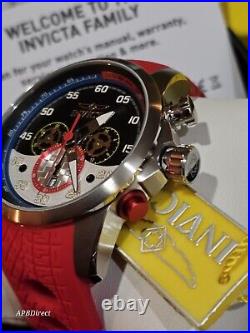 Invicta S1 Rally Spinning Dials Chronograph Red Mens Watch