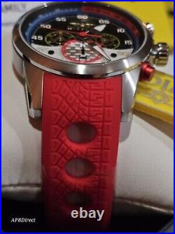 Invicta S1 Rally Spinning Dials Chronograph Red Mens Watch