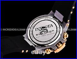 Invicta SUBAQUA NOMA III ANATOMIC Chronograph Rose Gold Grey Black Men Watch