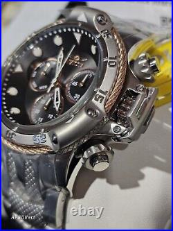 Invicta SUBAQUA POSEIDON Trident Silver GOLD BOLT Swiss Z60 mens watch
