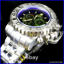 Invicta Sea Hunter Gen II Radar Purple Tinted Crystal 58mm Steel Swiss Watch New