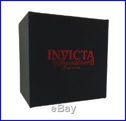 Invicta Signature II 7445 Men Round Rose Gold Tone Chronograph Date Analog Watch