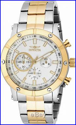 Invicta Specialty 18164 Men's Round Chronograph Metallic White Analog Watch