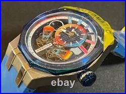 Invicta Specialty Blue/Silver 43198 Automatic 52Mm Double Open Heart Men's Watch