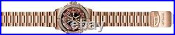 Invicta Specialty Casino Automatic Crystal Red Dial Rose Gold Mens Watch