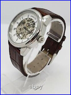 Invicta Specialty Mechanical Automatic Men's Silver 42mm Skeleton Watch