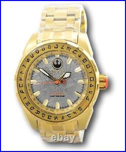 Invicta Star Wars Aurebesh Men's 50mm Limited Edition Gold Quartz Watch 34853