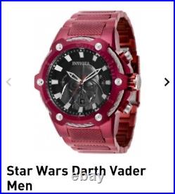 Invicta Star Wars Darth Vader Limited Ed of 1977 mens watch