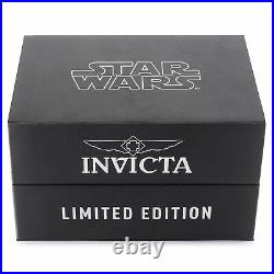 Invicta Star Wars Darth Vader Mens 46mm Limited Ed Swiss Chronograph Watch 34685