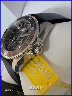 Invicta Star Wars Mandalorian Limited Edition Blk Leather mens watch