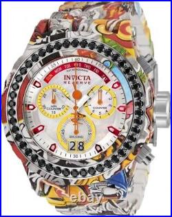 Invicta Subaqua Mens Multicolor Dial Chronograph Graffiti Spinel Watch