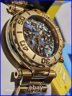 Invicta Subaqua Noma I GOLD plated Limited Edition Swiss Z60 mens watch