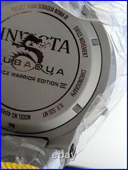 Invicta Subaqua Noma III SPACE WARRIOR Edition mens watch