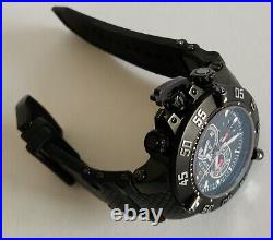 Invicta Subaqua Noma III Swiss Watch Model 4695 Black Stainless Steel