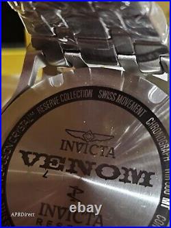 Invicta VENOM Hybrid RESERVE 500M Swiss Z60 Chronograph mens watch