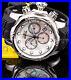 Invicta VENOM SEA DRAGON Silver Case Dial Chronograph 52mm Black Strap MOP Watch