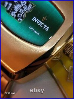 Invicta VINTAGE Automatic NH35A Gold Spinning Dials mens watch