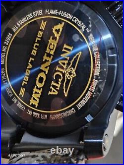 Invicta Venom BLUE LABEL 1000M Milanese Swiss Z60 Chrono mens watch