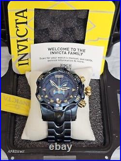 Invicta Venom Blue LABEL BULLDOG Swiss Z60 Chronograph 1000m mens watch