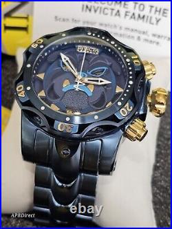 Invicta Venom Blue LABEL BULLDOG Swiss Z60 Chronograph 1000m mens watch