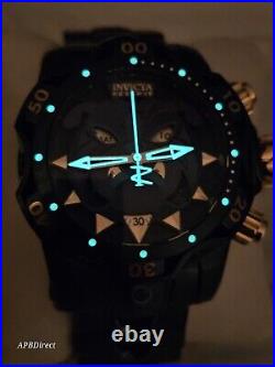 Invicta Venom Blue LABEL BULLDOG Swiss Z60 Chronograph 1000m mens watch