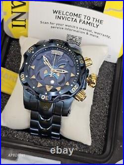 Invicta Venom Blue LABEL BULLDOG Swiss Z60 Chronograph 1000m mens watch