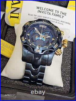 Invicta Venom Blue LABEL BULLDOG Swiss Z60 Chronograph 1000m mens watch