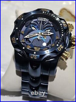 Invicta Venom Blue LABEL BULLDOG Swiss Z60 Chronograph 1000m mens watch