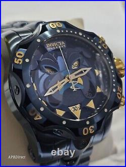 Invicta Venom Blue LABEL BULLDOG Swiss Z60 Chronograph 1000m mens watch