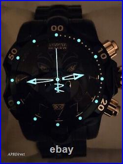 Invicta Venom Blue LABEL BULLDOG Swiss Z60 Chronograph 1000m mens watch