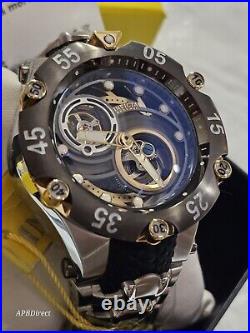 Invicta Venom COBRA Automatic Gunmetal Silver Gold Reserve mens watch