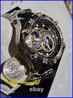 Invicta Venom COBRA Automatic Gunmetal Silver Gold Reserve mens watch