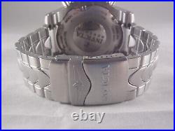 Invicta Venom Men's 53.7 mm Blue Dial Slim Silver 22 mm Bracelet Watch 6111