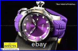 Invicta Venom Sea Dragon Swiss Ronda 515 Caliber 53.7mm Purple Men's Watch-45494