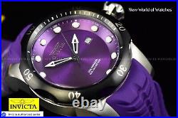 Invicta Venom Sea Dragon Swiss Ronda 515 Caliber 53.7mm Purple Men's Watch-45494