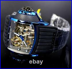 Invicta Vintage Ghost Automatic Men's Skeletonized Blue Dial Watch 68mm