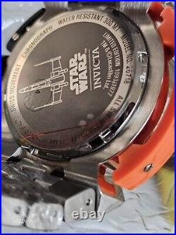 Invicta X-Wing STAR WARS Rebel Alliance Limited Ed Swiss Z60 mens watch