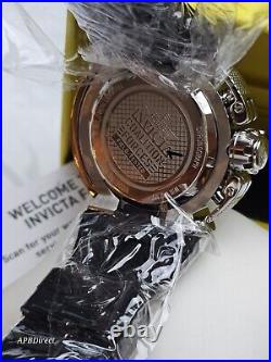 Invicta X-Wing Swiss ETA G10.212 Coalition Forces MIRRORED Silver mens watch