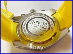 Invicta mens watch Pro diver Chronograph dial black Case size 50mm